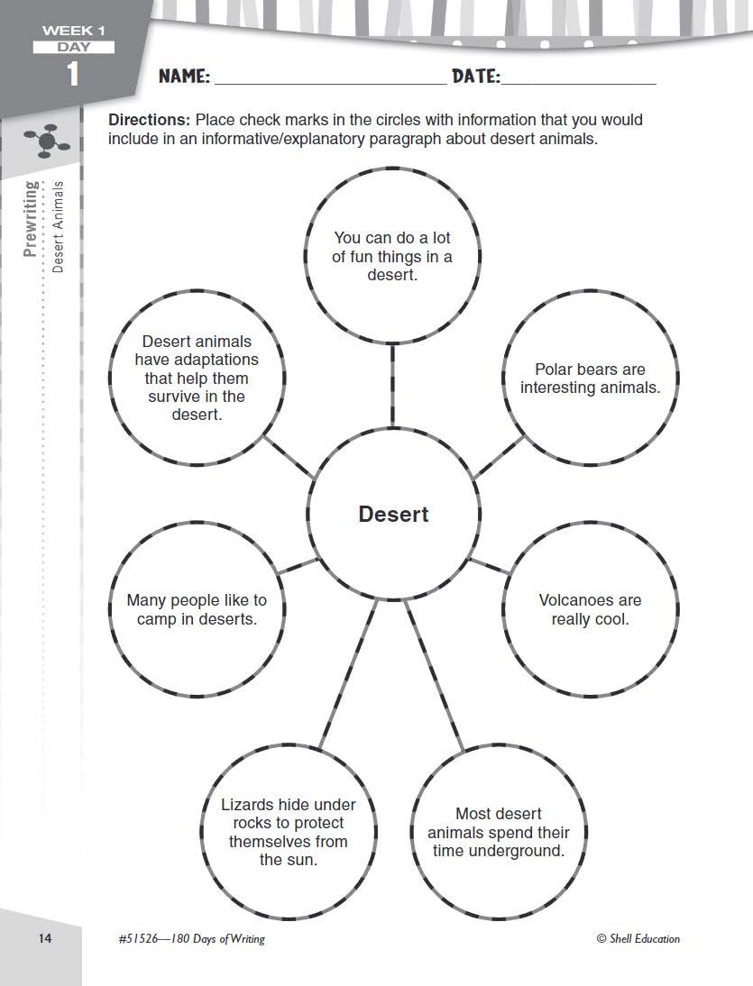 180 Days of Writing for Third Grade - An Easy-to-Use Third Grade Writing Workbook to Practice and Improve Writing Skills