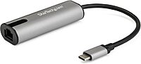 StarTech.com 2.5GbE USB C to Ethernet Adapter NBASE-T NIC - USB 3.0 Type C 2.5/1 Gigabit/100 Mbps Multi Speed Network/USB