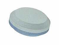 Lansky Dual Grit Sharpening Puck: Axe, Knife & Garden Tool Sharpener - LPUCK