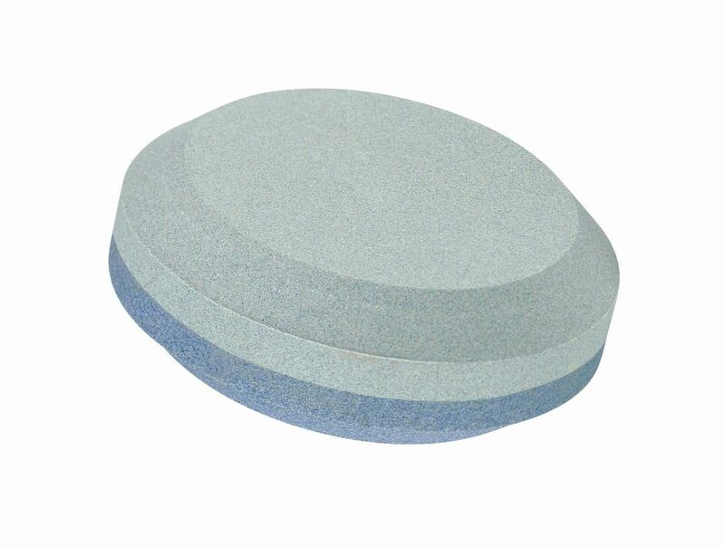 Lansky Dual Grit Sharpening Puck: Axe, Knife & Garden Tool Sharpener - LPUCK