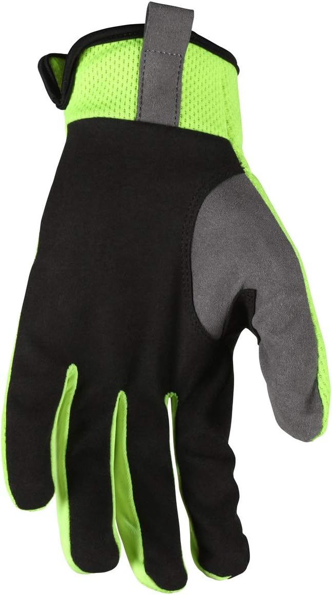 MCR SAFETY 953 Work Gloves Synthetic Leather Mechanic & Lifting