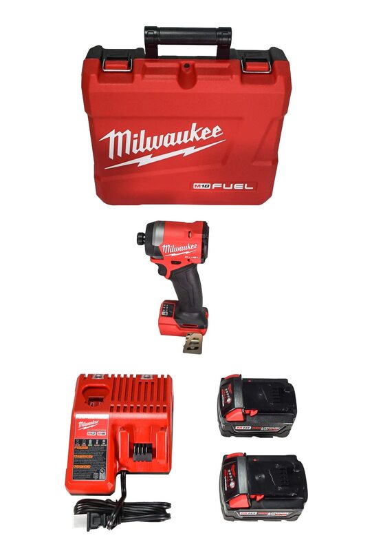 Milwaukee Electric - M18 Fuel. 1/4 HEX Impact Driver KIT