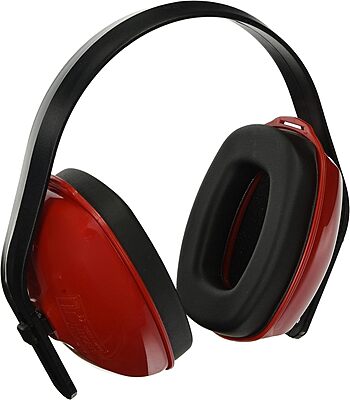Howard Leight by Honeywell - HLIQM24+ QM24+ Multi-Position Dielectric Safety Earmuff (QM24), Red