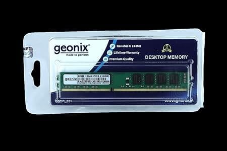 Geonix Desktop Ram 8gb Ddr3 1600mhz Geonix Desktop Ram 8gb Ddr3 1600mhz