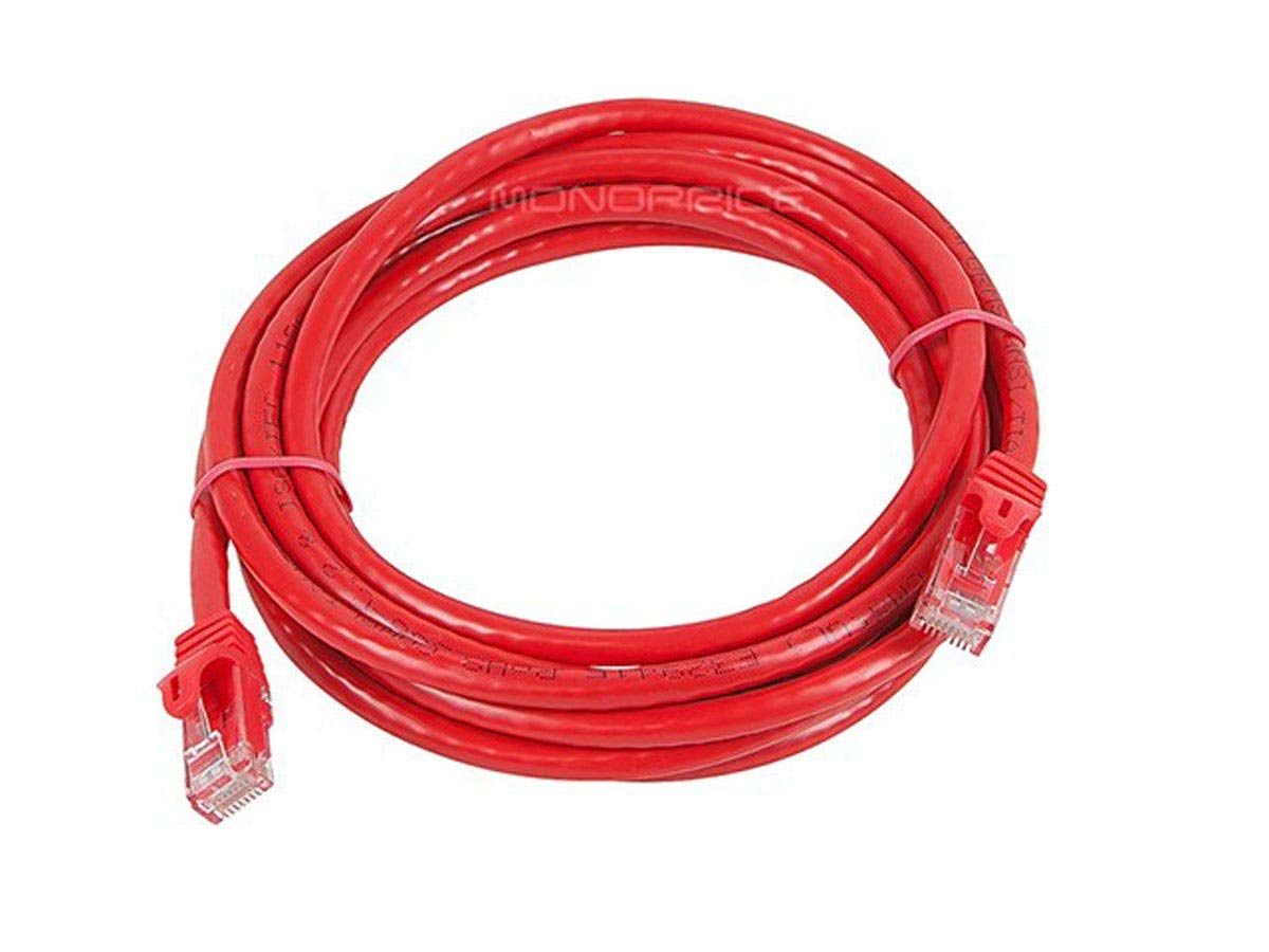 Monoprice Cat6 Flexboot Ethernet Patch Cable UTP 24AWG 550MHz Snagless RJ45