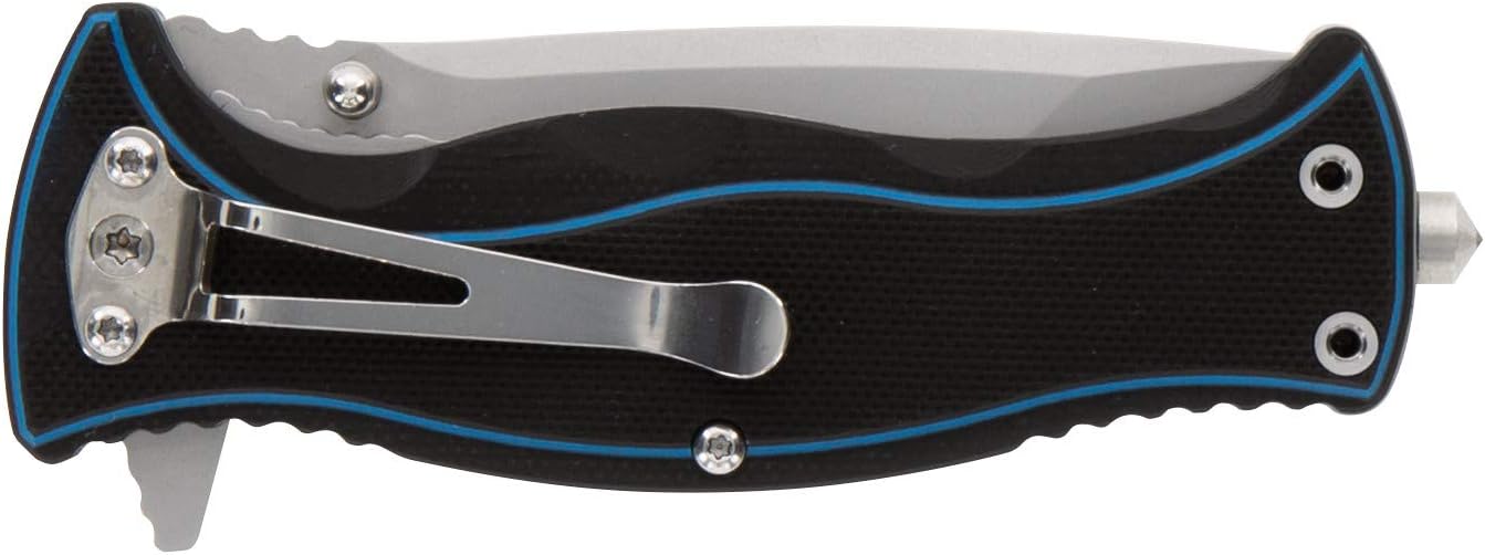 Smith & Wesson M&P Officer 7.25in High Carbon S.S. Ultra Glide Folding Knife with 3.25in Tanto Blade and G10 Handle