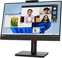 Lenovo ThinkCentre Tiny-In-One 24in Class Webcam LED Touchscreen Monitor - 16:9 - 4 ms Extreme Mode - 23.8in Viewable - 12NBGAR1US