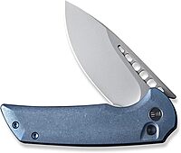 We Knife WE054BL3: Mini Malice Button Lock Blue