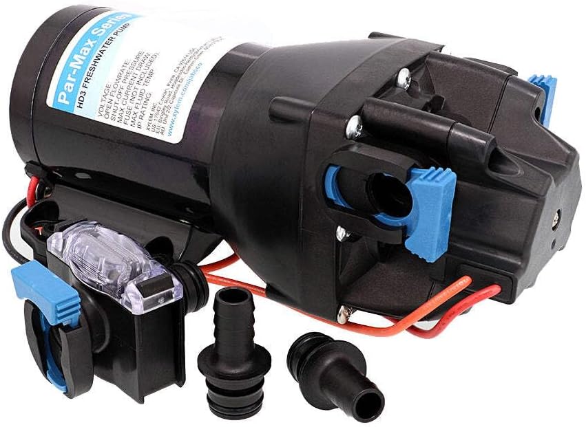 Jabsco Par-Max HD3 Heavy Duty Water Pressure Pump - 12V - 3 GPM - 40 PSI
