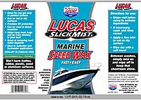 LUCAS OIL Slick Mist Marine Speed Wax