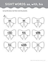 Read, Sort & Write: Sight Words: Fun, Reproducible Activities With Writing Pages That Build Essential Skills