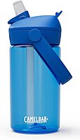 CAMELBAK Thrive Flip Straw Kids Bite Valve Water Bottle 14oz Tritan Renew