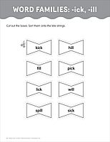 Read, Sort & Write: Word Families: Fun, Reproducible Activities With Writing Pages That Build Essential Skills