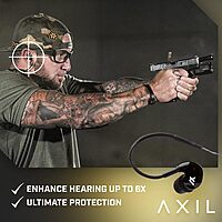 Axil GS Extreme 2.0 Wireless Tactical Earbuds Black