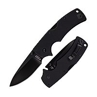 COLD STEEL American Lawman 3.5" S35VN Razor-Sharp Blade 4.625" G-10 Handle Tactical Folding Knife with Tri-Ad Lock