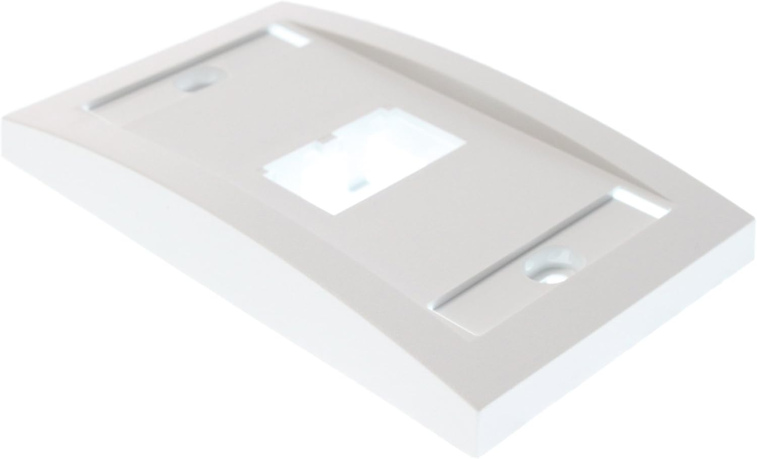 Panduit CFPE2WHY 1-Gang 2-Port Faceplate, White