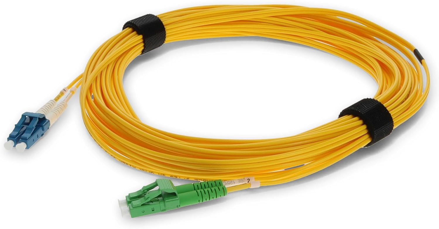 Addon ADD-MPO-6LC3M5OM4AP Compatible with 3M MPO (Female) to 6XLC (Male) OM4 12-Strand Straight Aqua Fiber Plenum AR