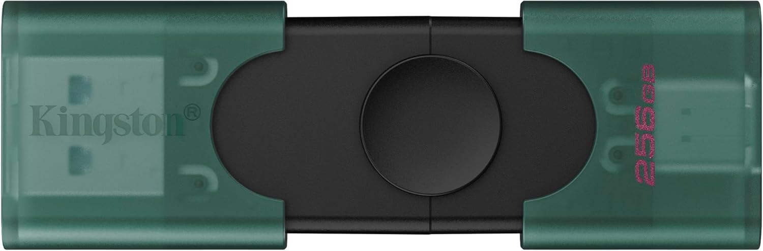 Kingston DataTraveler DuoG2 256GB Flash Drive | USB-A + USB-C 3.2 Gen 1 | DTDEG2/256GB