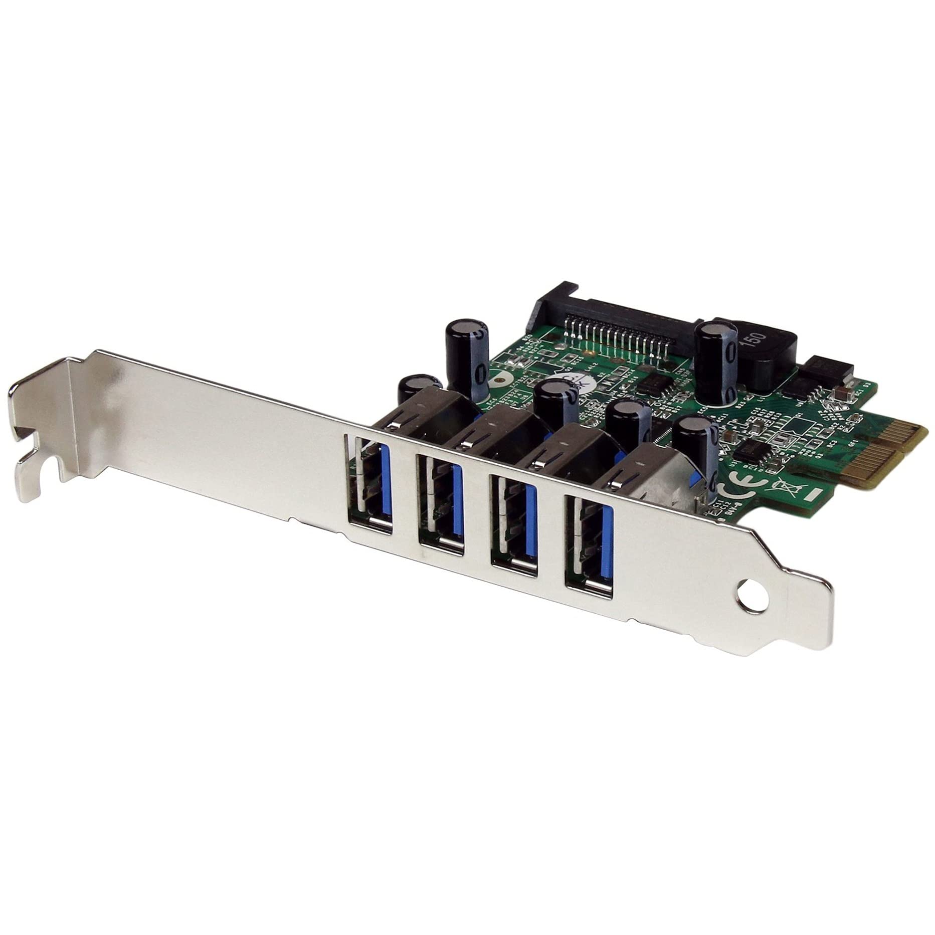 StarTech.com 4-Port PCI Express SuperSpeed USB 3.0 Controller Card with UASP - 5Gbps