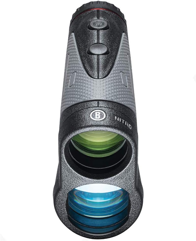 Bushnell 6x24mm Nitro 1800 Laser Rangefinder, Long Range Shooting, Hunting, A-J Ballistics, Gun Metal Gray