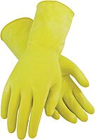 Assurance 48-L162Y/M Unsupport Latex 16 Mil 12 Inch Flocked Honeycomb Yellow M