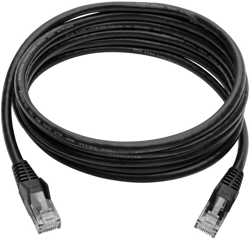 Tripp Lite Cat6 Gigabit Snagless Molded Patch Cable (RJ45 M/M)