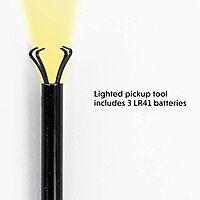 General Tools 70396 Lighted Steel Claw Mechanical Pick-Up Tool, 24-Inch (Pack of 3)