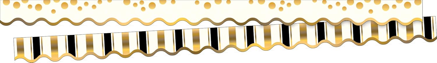 BARKER CREEK Double-Sided Trim Set of 3 Classroom Border Strips