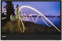 Lenovo ThinkVision M15 16in Class Full HD LED Monitor - 16:9 - Raven Black - 15.6in Viewable