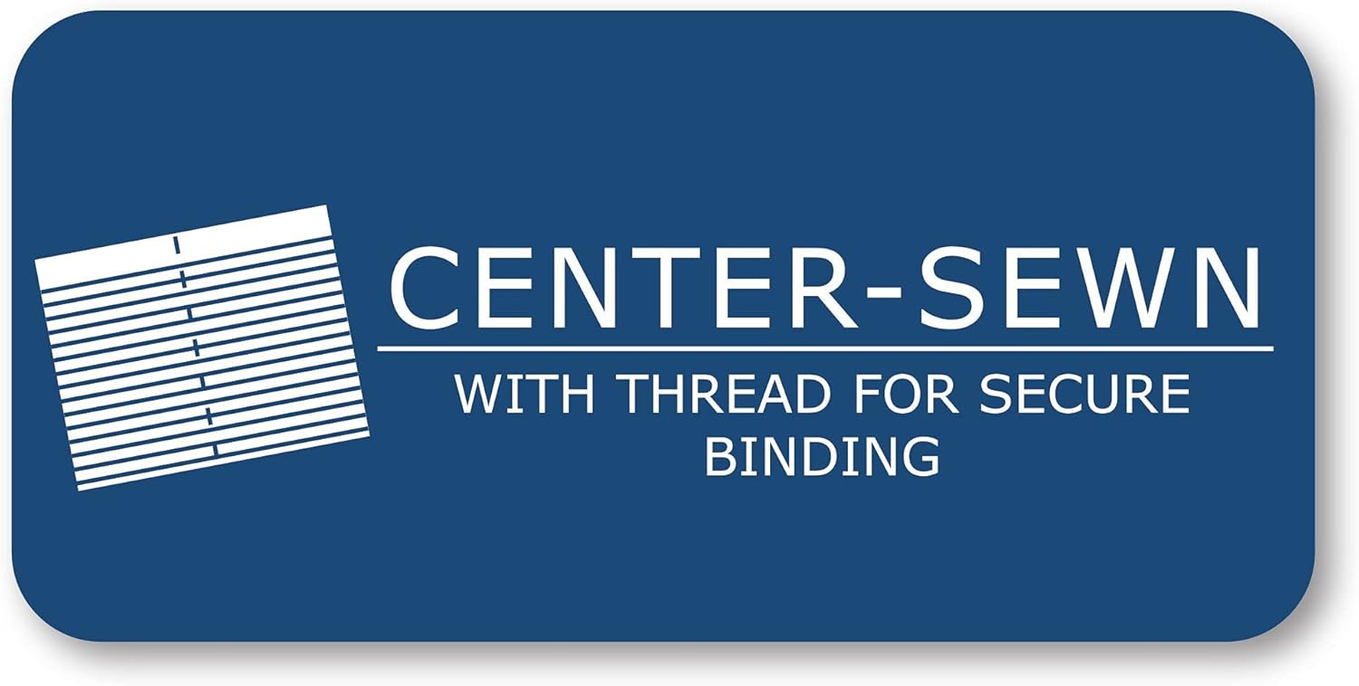 Roaring Spring Composition Notebook, Wide Ruled, 48 Sheets, 15lb White Paper, 8.5"x7", Flexible Manila 7 pt Tagboard Cover