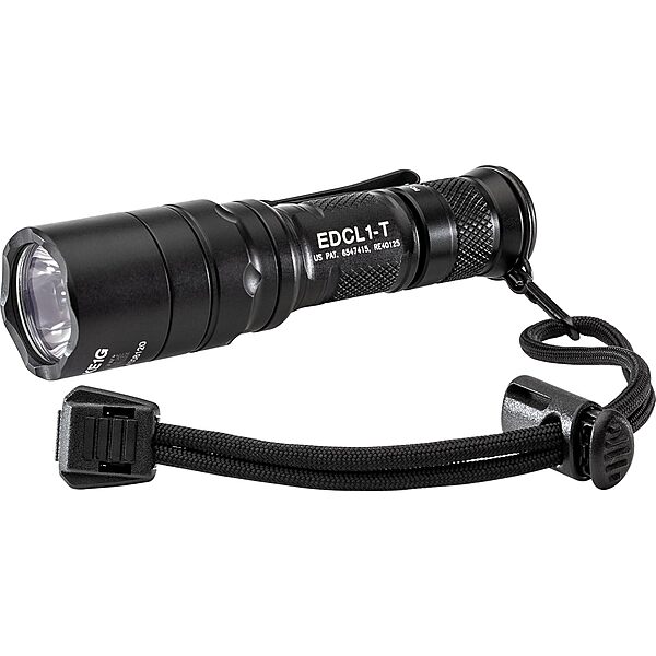 SureFire EDCL1-T Everyday Carry Light, Black (5/500 Lumens)
