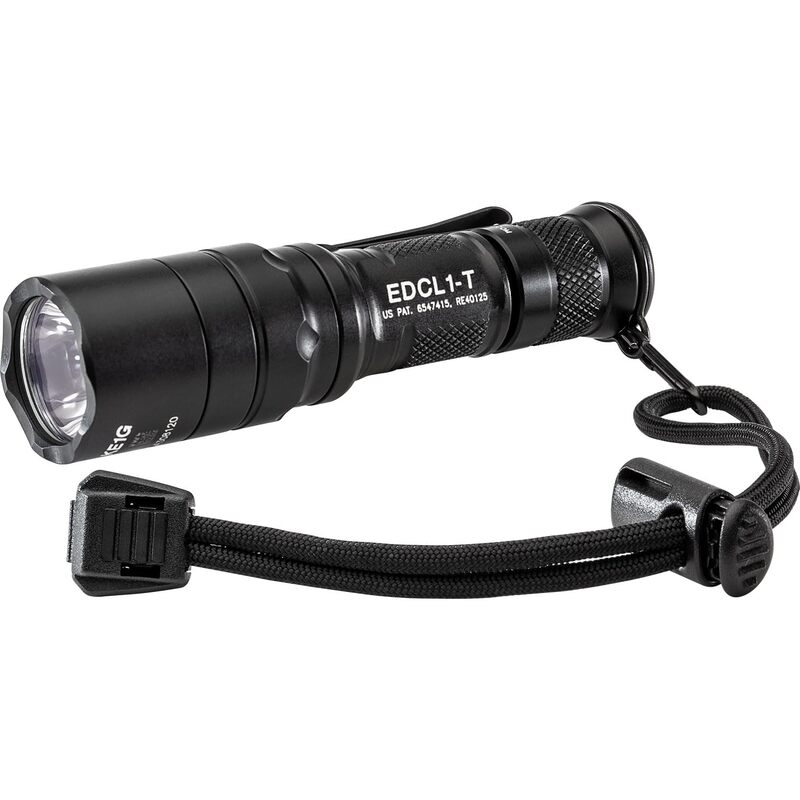 SureFire EDCL1-T Everyday Carry Light, Black (5/500 Lumens)