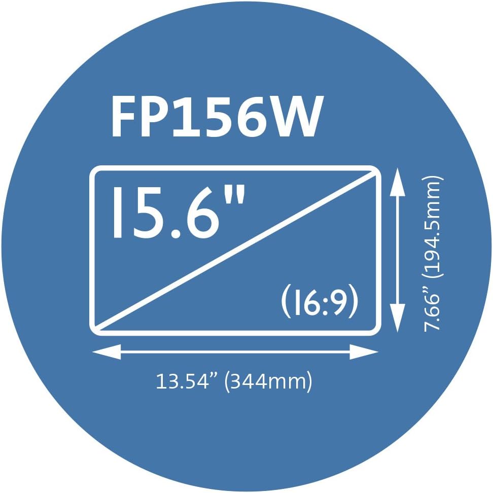 Kensington K55784WW Blackout Filter Privacy Screen for 15.6-Inch Notebook Computers