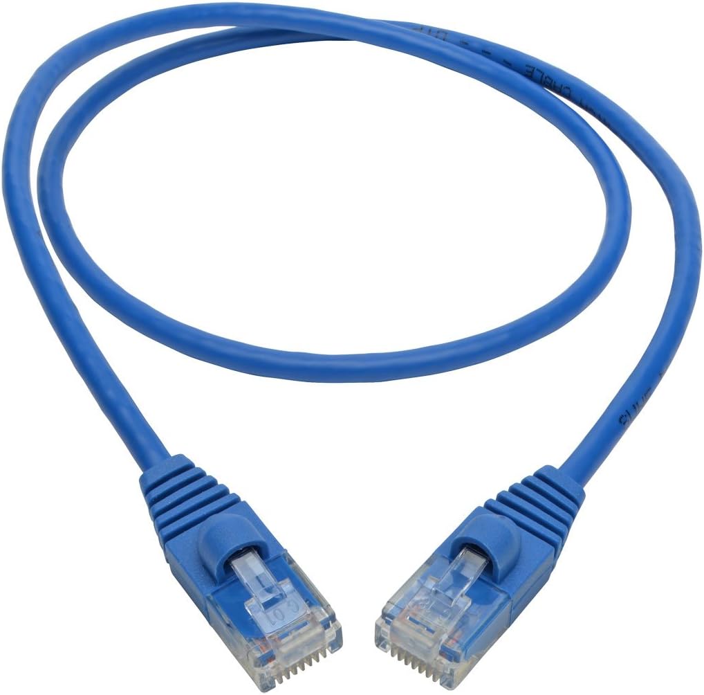 Tripp Lite Cat6a 10G Snagless Molded UTP Network Patch Cables (RJ45 M/M)