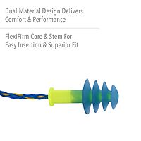 Howard Leight by Honeywell Fusion Corded Reusable Earplugs