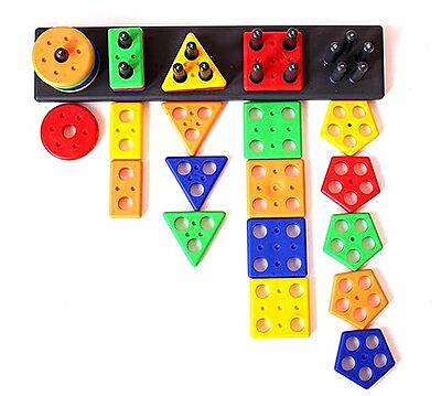 Angle Geometric Plastic Blocks, Sorting & Stacking Toy