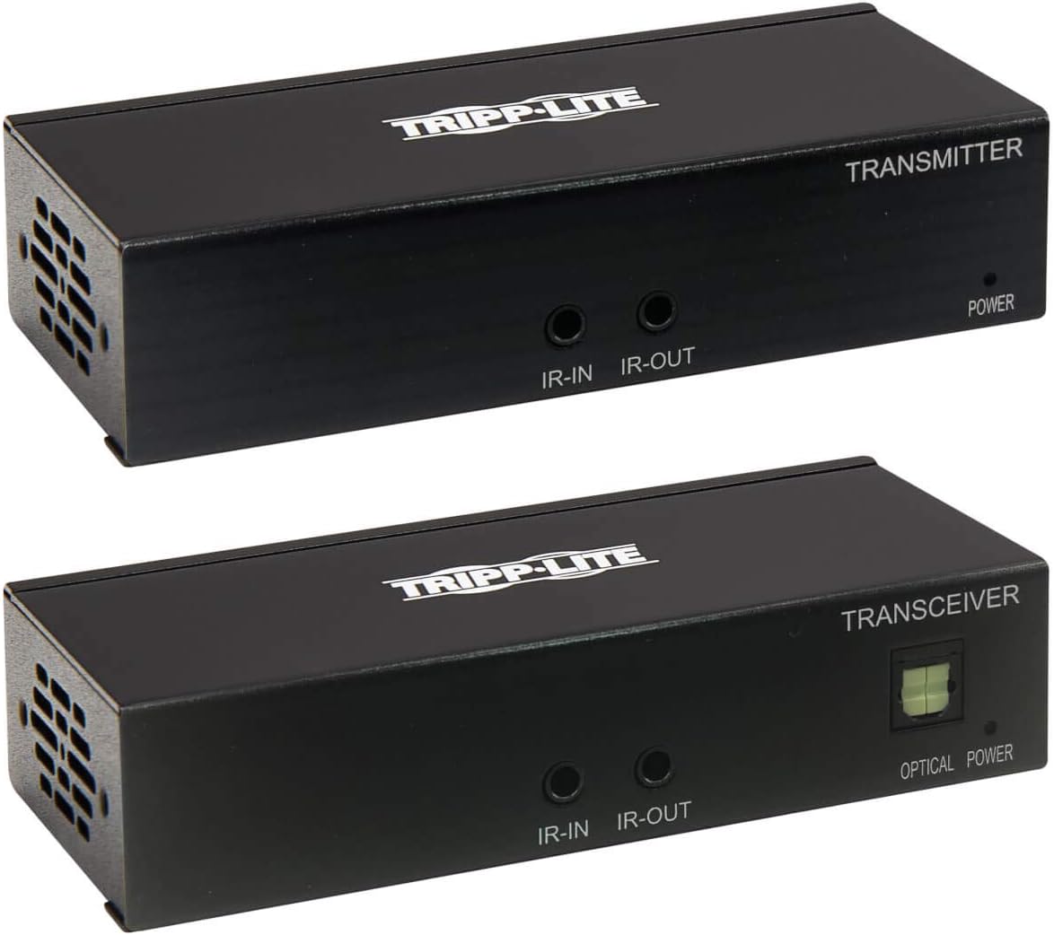 Tripp Lite HDMI Over Cat6 Extender Kit Transmitter Receiver Repeater 4K60Hz (B127A-111-BHTH)