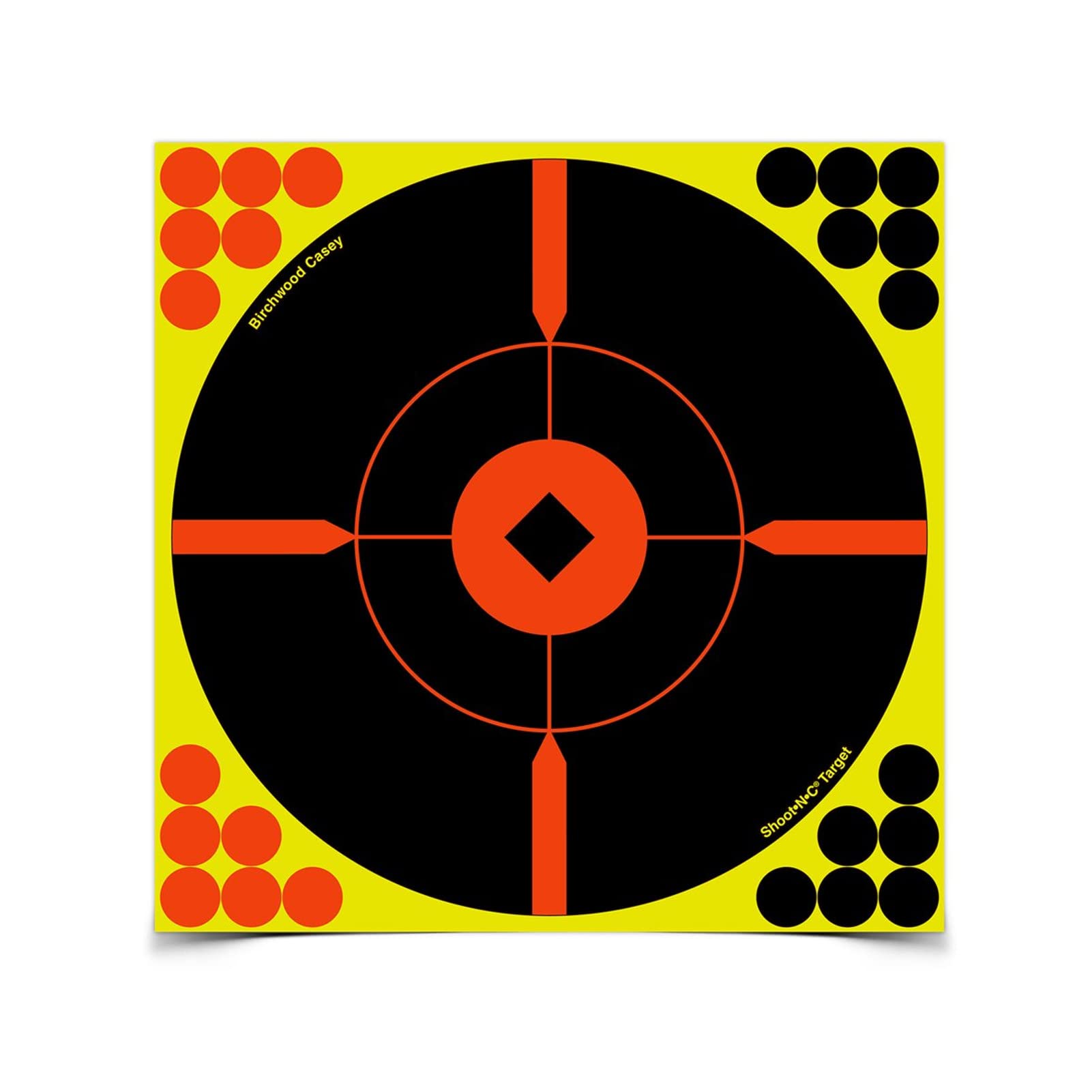 Birchwood Casey Shoot-N-C 12" Bull's-Eye Reactive Targets