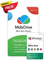 OfficeSuite Personal Office Pack + 2T MobiDrive Cloud Storage