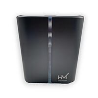 Office Depot Highmark Jumbo Bathroom Tissue Dispenser, 1 Roll, 13-3/4"H x 10-3/4"W x 5-5/8"D, Dark Gray