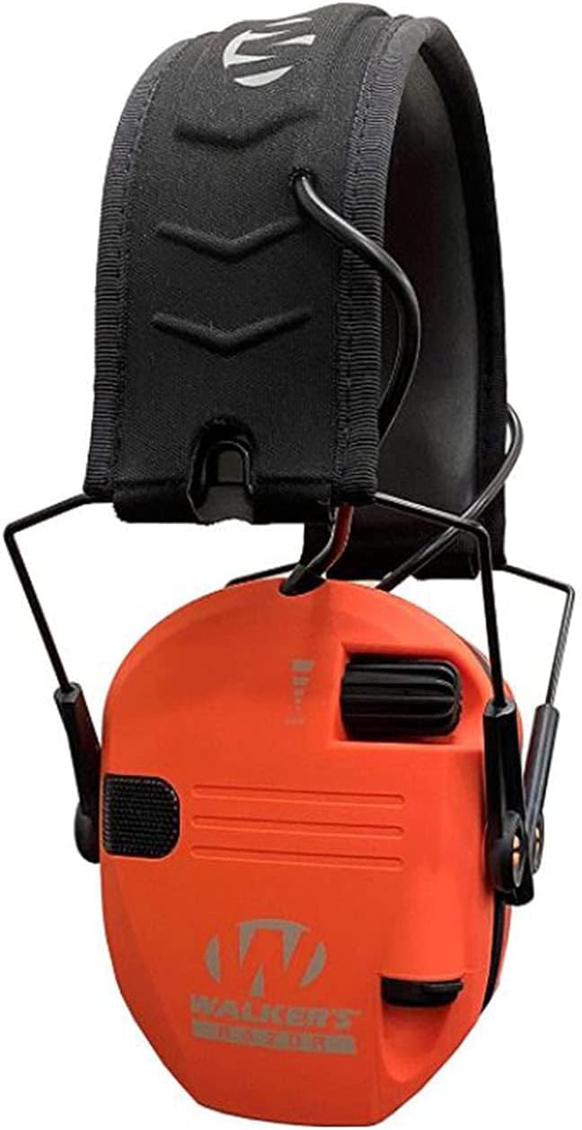 Walker's Razor Slim Ultra Low Profile Compact Design Adjustable Range Shooting Hunting Hearing Protection Electronic