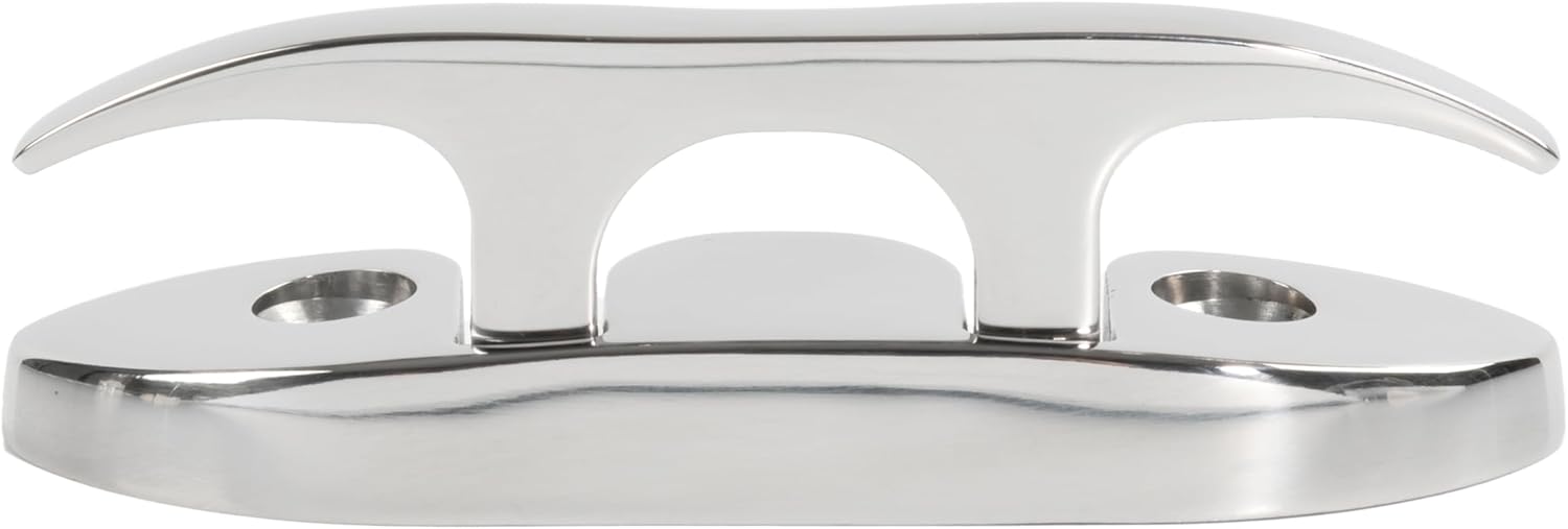Whitecap Industries Hardware 6744 Stainless Steel Folding Cleat, 4-9/16"