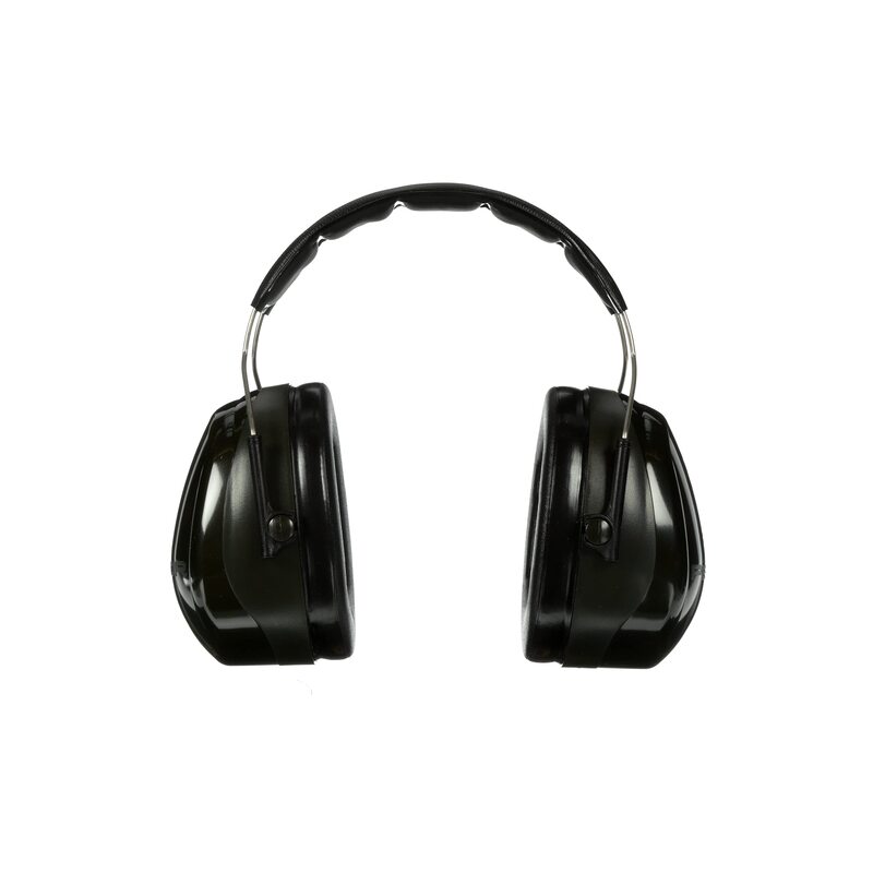 3M - CASH7A Peltor Optime 101 Over-the-Head Earmuff, Hearing Protection, NRR 27dB Green