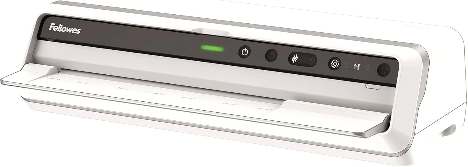 Fellowes 125 Thermal Laminator Machine with Laminating Pouch Starter Kit, 12.5 inch