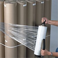 Aviditi Cast Hand Stretch Film, Clear, 70 Gauge, 1500'