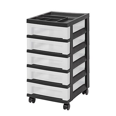 IRIS Storage Cart with Organizer Top