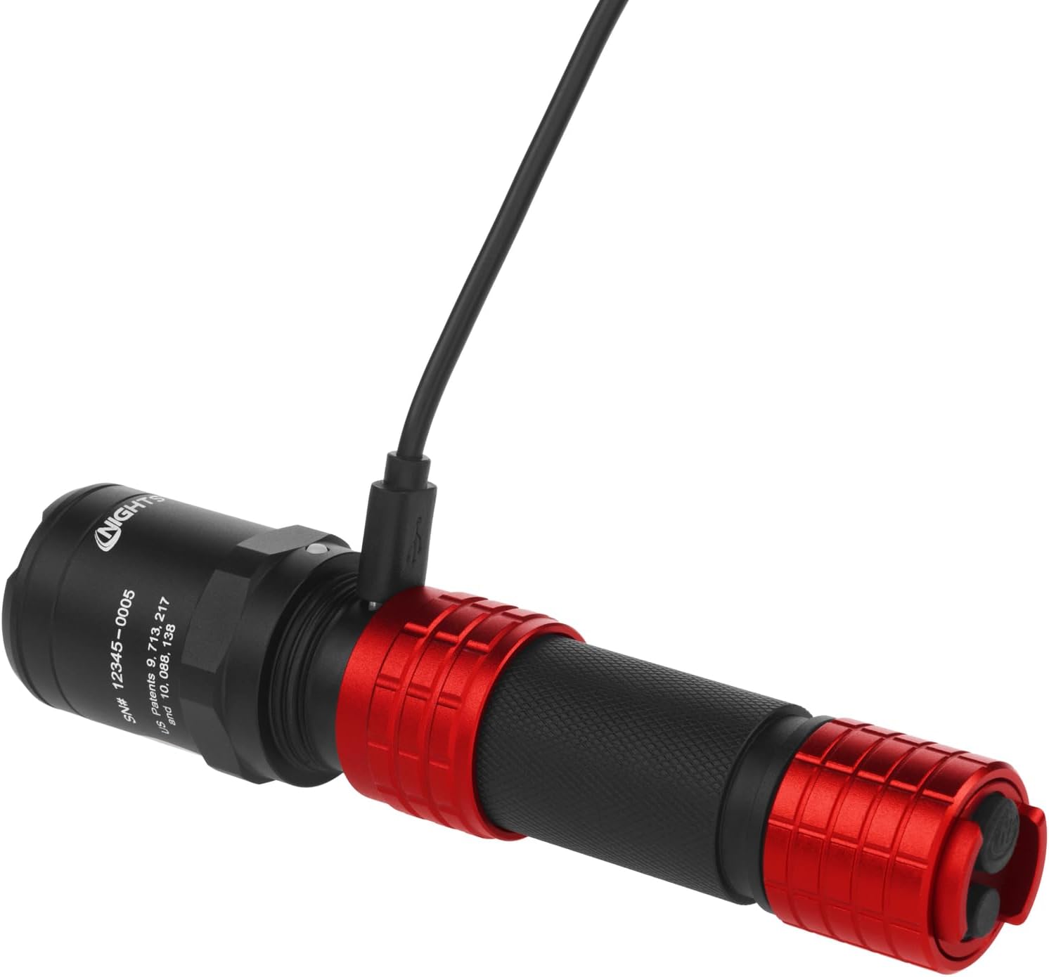 Nightstick USB-578XL Metal Dual-Light Rechargeable Tactical Flashlight