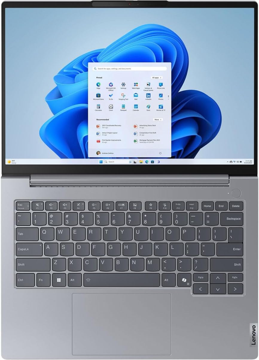 Lenovo ThinkBook 14 G7 ARP 21MV002VUS 14" Notebook - WUXGA - AMD Ryzen 5 7535HS - 16 GB - 512 GB SSD - Arctic Gray