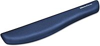 Fellowes PlushTouch Keyboard Wrist Rest with FoamFusion Technology, Blue (9287401)