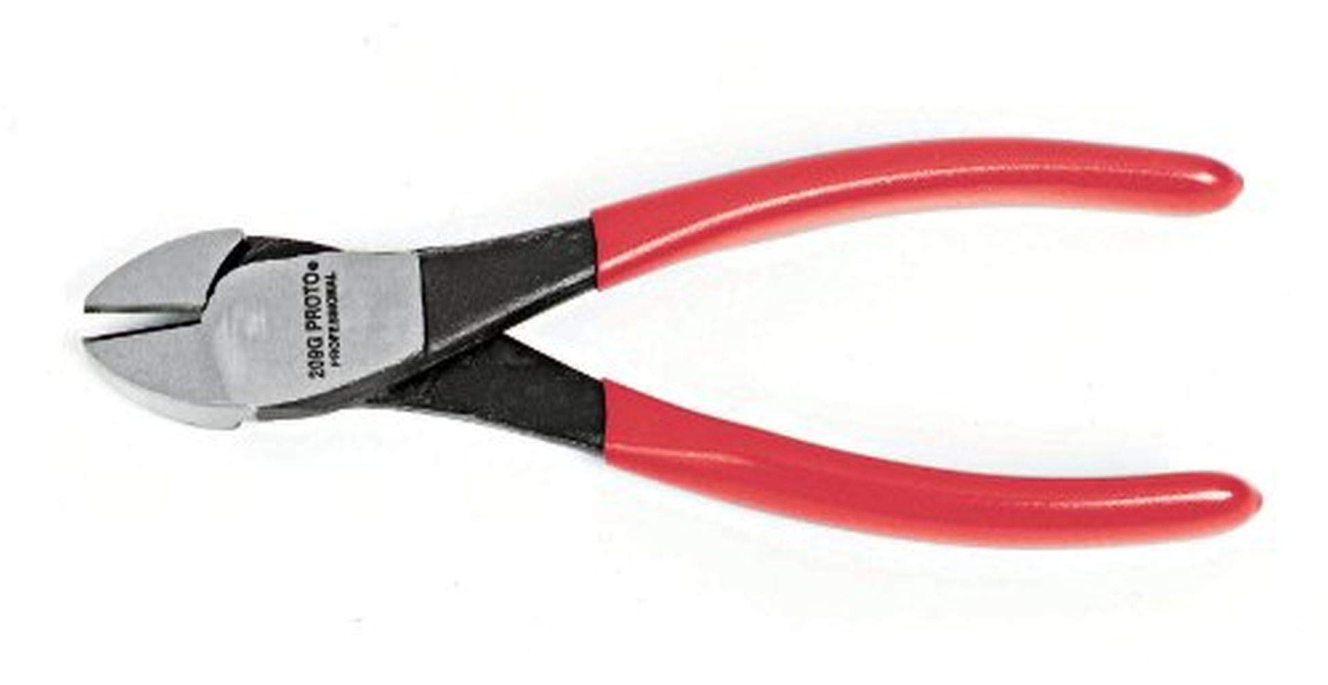 Heavy-Duty Diagonal Cut Pliers Grip 8-1/2"